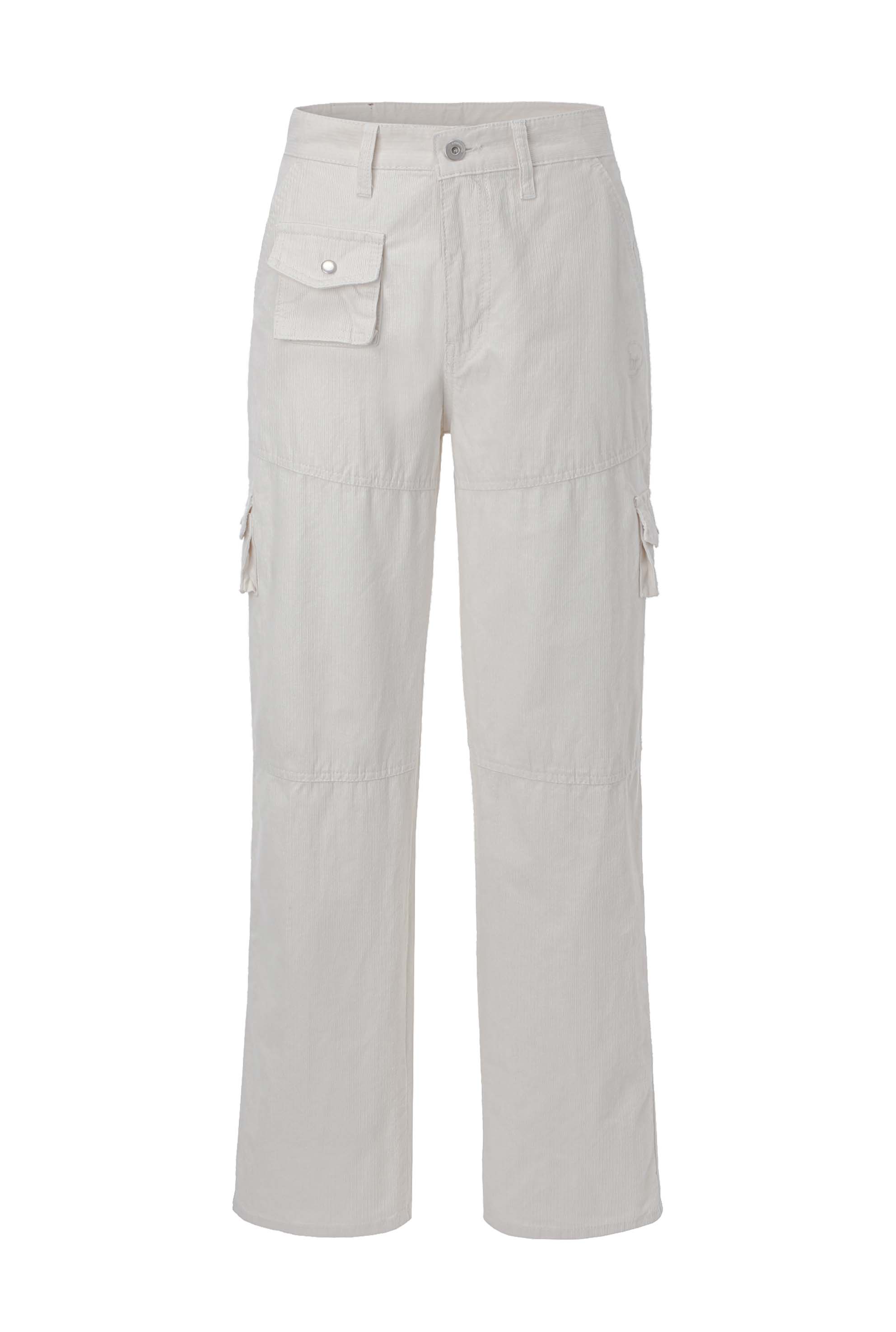 Mini pocket corduroy pants