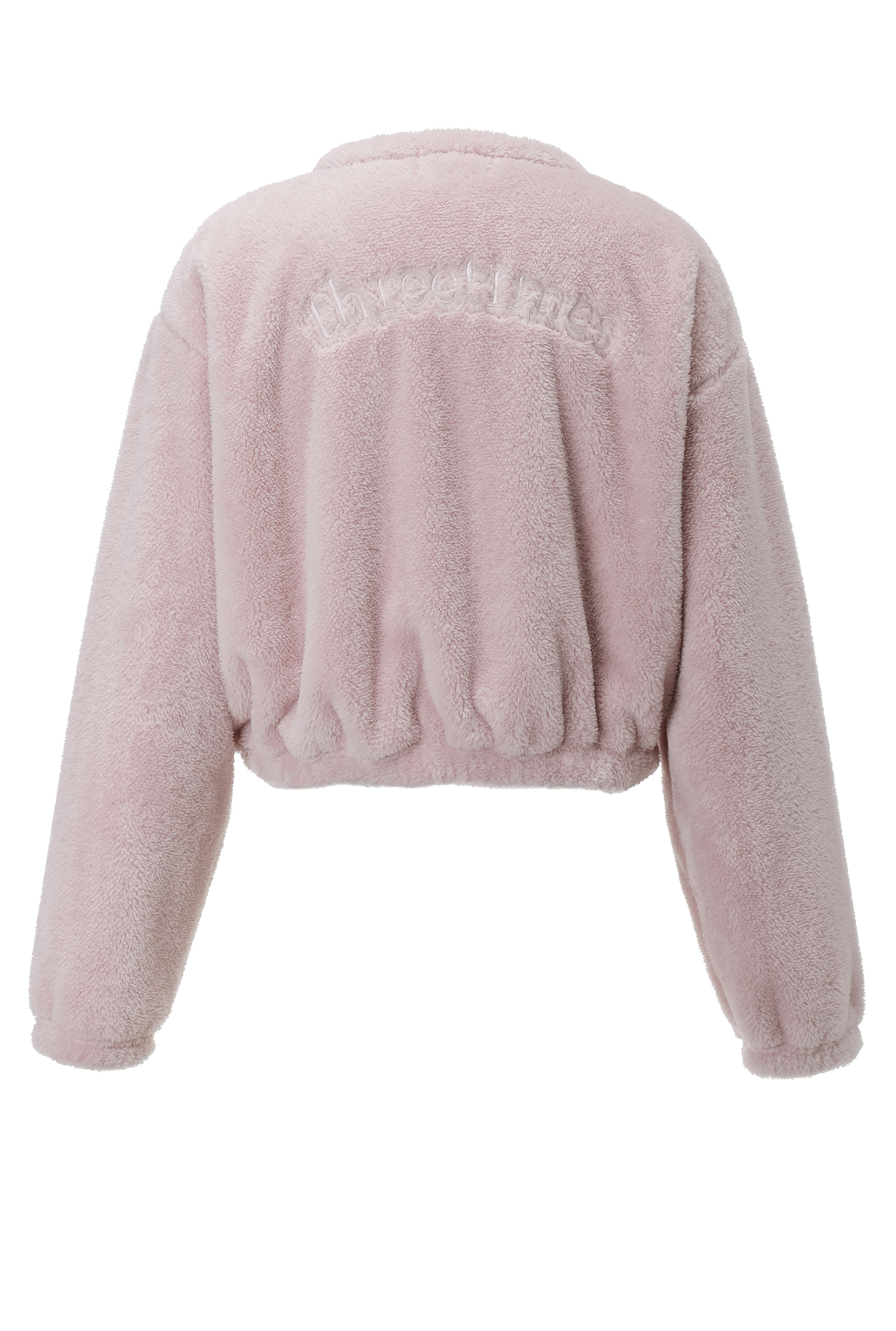 Soft crumble fur sweatshirt