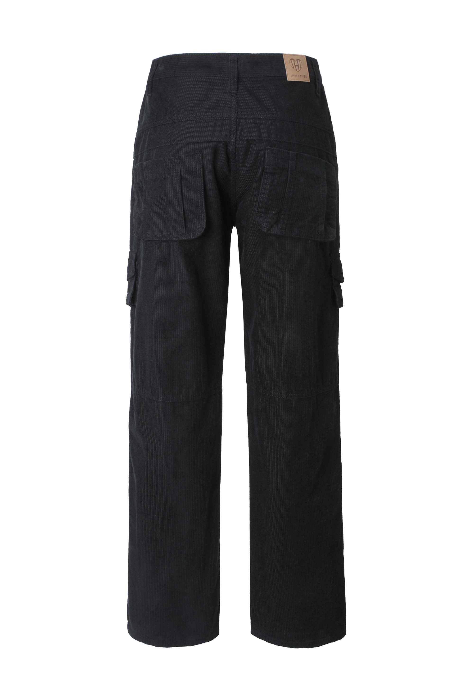 Mini pocket corduroy pants