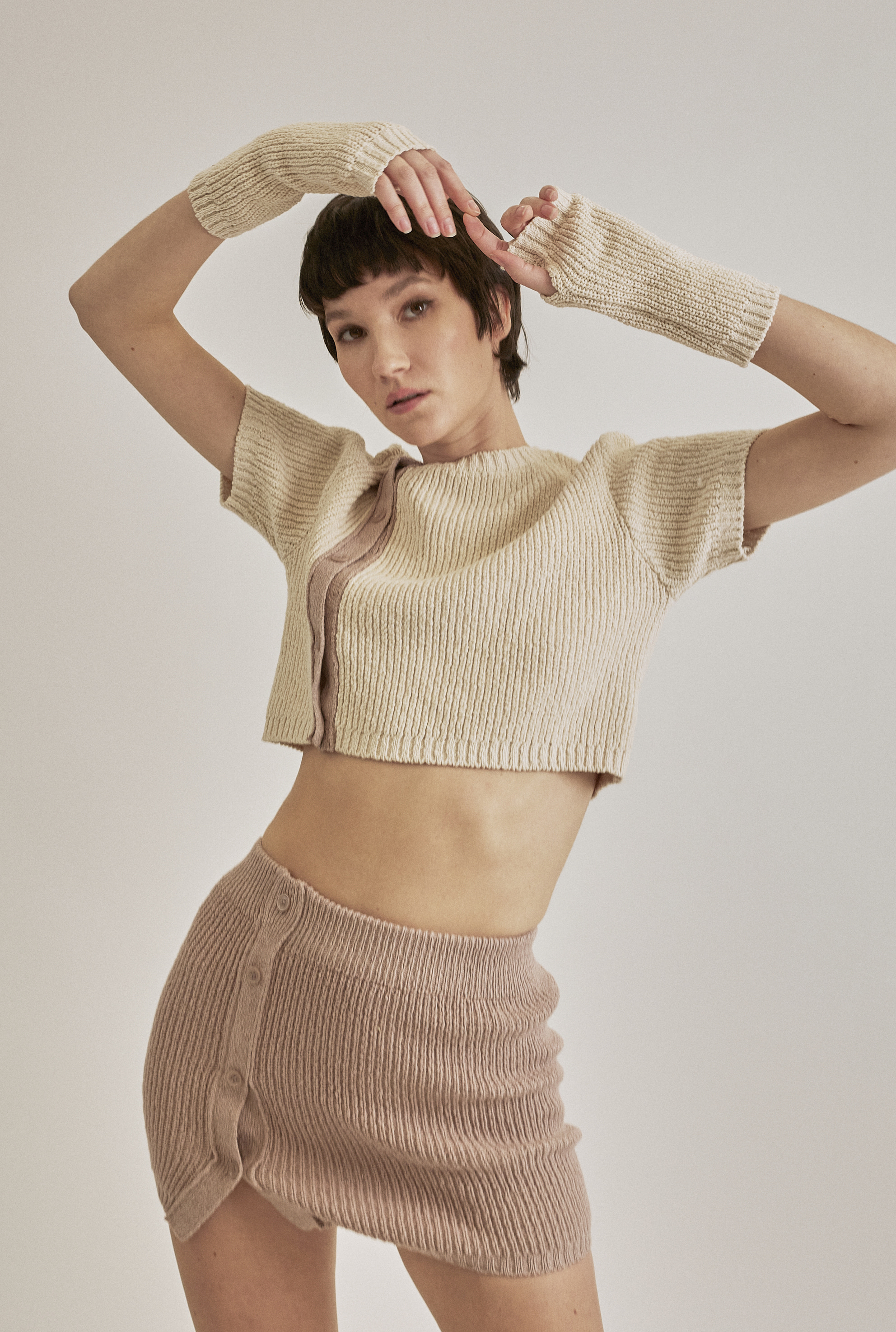 Bell knit top